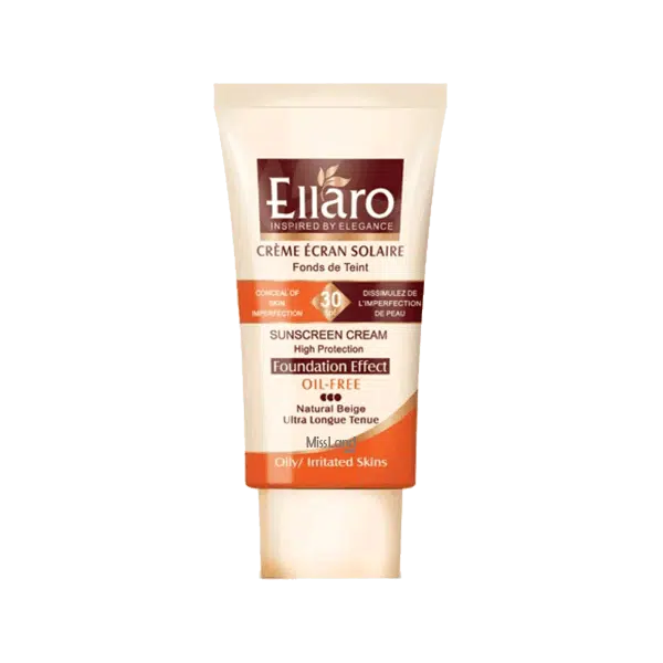 کرم ضد آفتاب فاقد چربى SPF30 الارو رنگ بژ طبیعی (40 میلی لیتر)