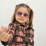 پیراهن پشمی بچگانه اسپرت مدل چهارخانه رنگ صورتی سبز(5-11سال) - تصویر 7