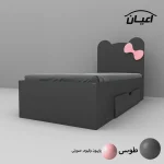 تخت خواب نوجوان طرح پاپیون مدل FH608 سایز 80x180 سانتی متر - تصویر 6