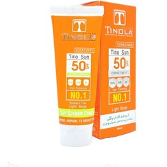 0x244-6-1.jpg کرم ضد آفتاب رنگی بژ روشن تینولا پوست معمولی و روشن spf50 (40 میل) - تصویر 1