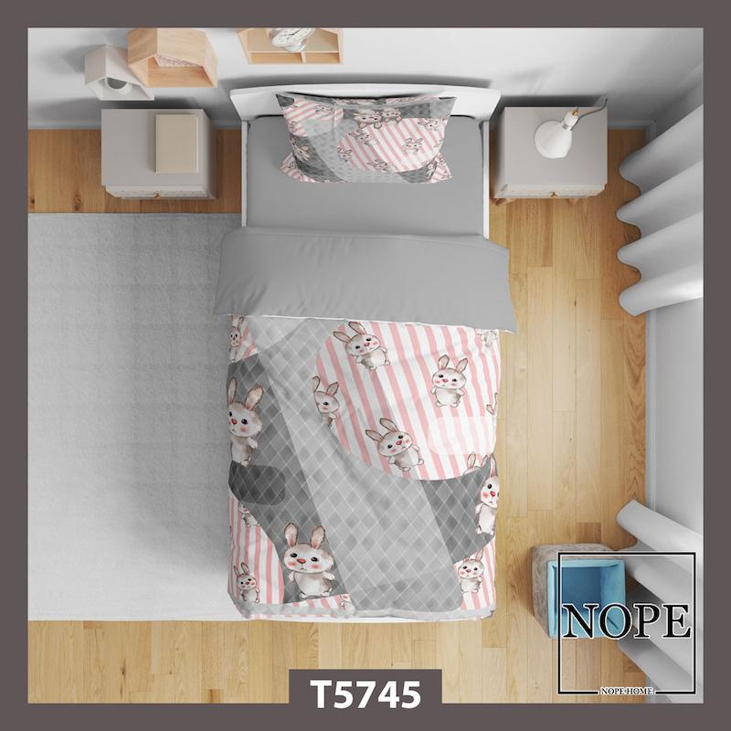 114.jpg روتختی کودک طرح خرگوش مدل T5745 - تصویر 1