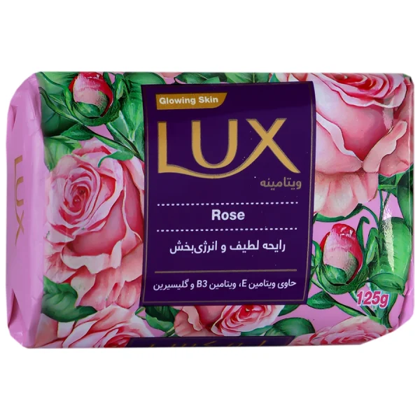 صابون لوکس رز با رایحه لطیف و انرژی بخش(90 گرم)