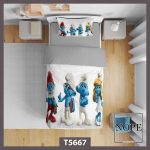 روتختی کودک طرح اسمورف ها مدل T5667