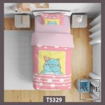 روتختی کودک طرح اسب آبی مدل T5329