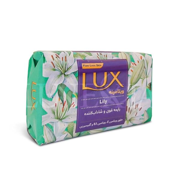 صابون لوکس لی لی بارایحه قوی و شاداب کننده( 90 گرم)
