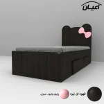 تخت خواب نوجوان طرح پاپیون مدل FH608 سایز 80x180 سانتی متر - تصویر 4