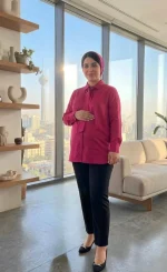 شومیز بارداری و شیردهی فلور - تصویر 3