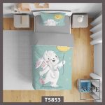 روتختی کودک طرح بچگانه خرگوش مدل T5853