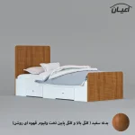 تخت خواب یکنفره مدل FH811 - تصویر 4