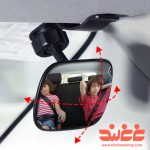 آینه کودک خودرو مدل بیبی میرور با قابلیت چرخش 360 درجه