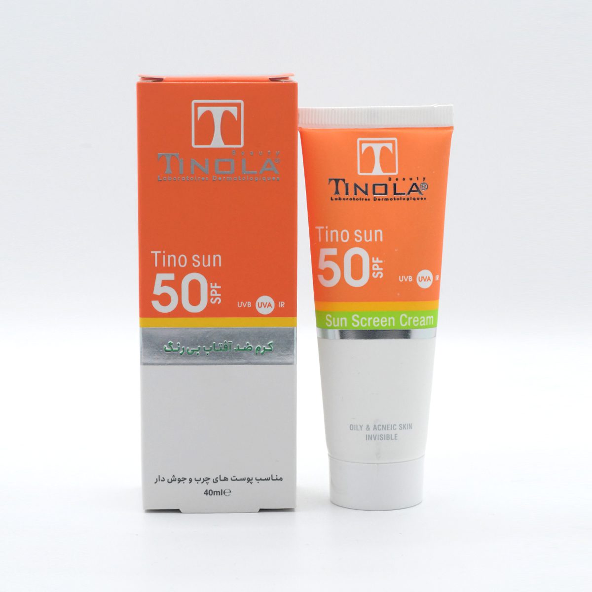26-1-1.jpg کرم ضد آفتاب بی رنگ تینولا SPF 50 ( 50 میل ) - تصویر 1