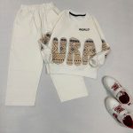 ست بلوز شلوار دخترانه طرح حورا - تصویر 3