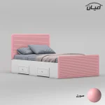 تخت خواب یک نفره اعیان مدل FH813 سایز 120x200 سانتی متر - تصویر 2