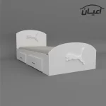 تخت خواب یک نفره مدل FH460 طرح اسپرت سایز 90x200 سانتی متر - تصویر 5