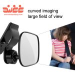 آینه کودک خودرو مدل بیبی میرور با قابلیت چرخش 360 درجه - تصویر 2