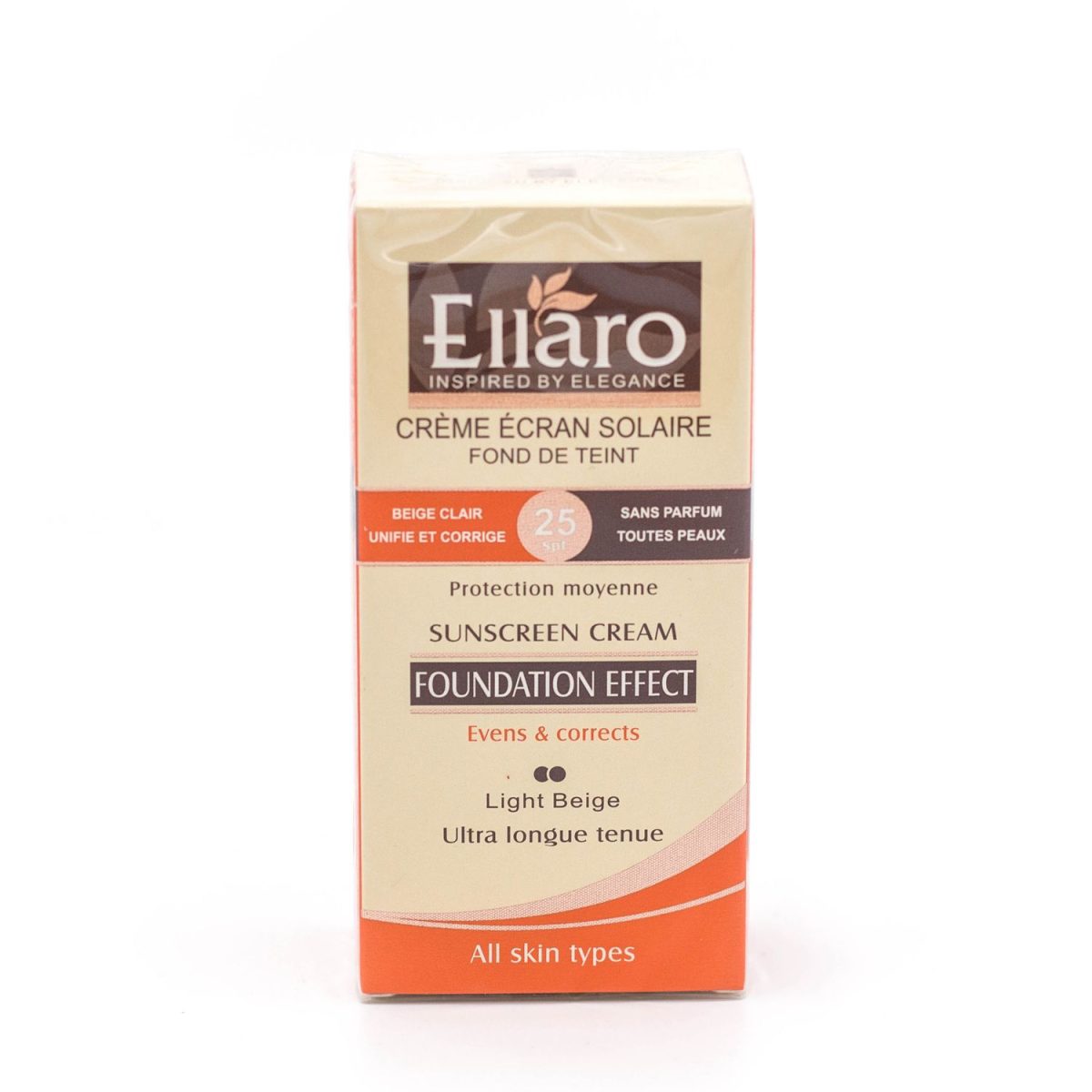 46468.jpg کرم ضد آفتاب SPF 25 الارو بژ روشن مناسب انواع پوست (40 میل) - تصویر 1