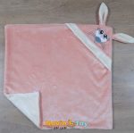 پتو دورپیچ خز دورنگ طرح خرگوش (دورو خز)