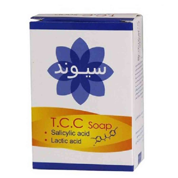 صابون حاوی اسید لاکتیک وتری کلوکاربان تی سی سی سیوند(90 گرم)