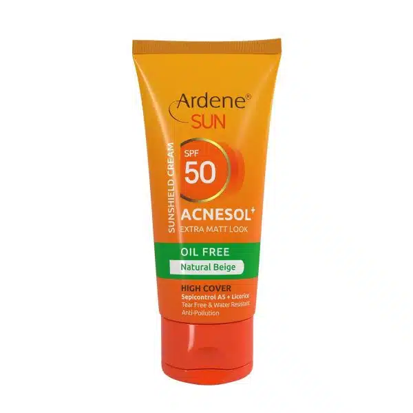 ضد آفتاب فاقد چربی SPF50 آردن بژ طبیعی پوست چرب (50 گرم)