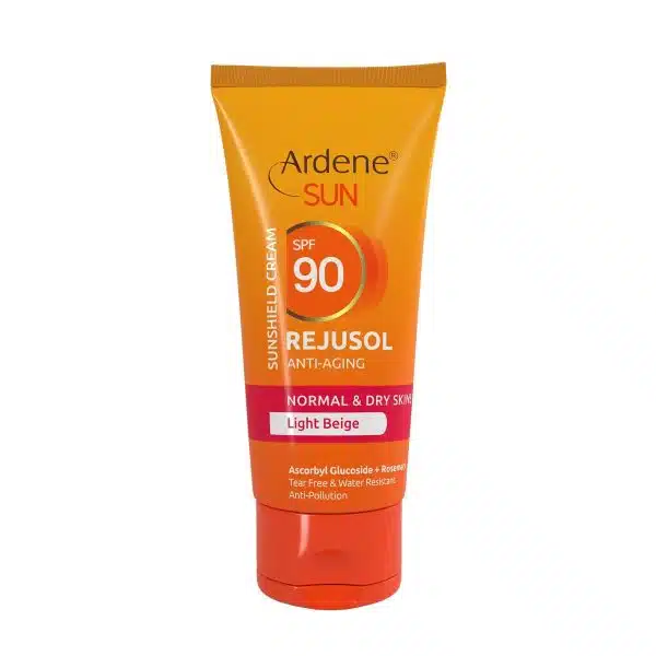 ضد آفتاب SPF90 آردن بژ روشن مناسب پوست خشک و معمولی (50 میل)