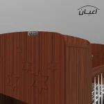 تخت کودک و نوجوان طرح ستاره مدل FH591 سایز 80x180 سانتی متر - تصویر 6