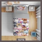 روتختی کودک طرح گربه ها مدل T5774