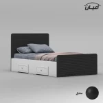 تخت خواب یک نفره اعیان مدل FH813 سایز 120x200 سانتی متر - تصویر 3