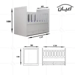 تختخواب کودک مدل FH397 - تصویر 8
