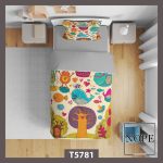 روتختی کودک طرح پترن حیوانات مدل T5781