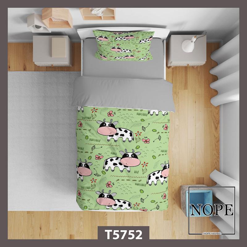 85.jpg روتختی کودک طرح گاو مدل T5752 - تصویر 1