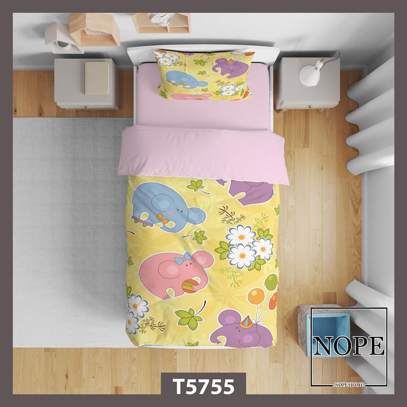88.jpg روتختی کودک طرح فیل ها مدل T5755 - تصویر 1
