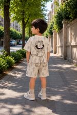 تیشرت شلوارک پسرانه مدل گارفیلد - تصویر 10