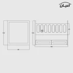 تختخواب کودک مدل FH397 - تصویر 4
