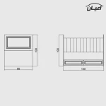 تختخواب کودک مدل FH398 - تصویر 8