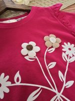 تیشرت و شلوارک دخترانه طرح گل - تصویر 9