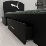 تخت خواب یک نفره مدل FH460 طرح اسپرت سایز 90x200 سانتی متر - تصویر 3