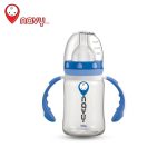 شیشه شیر ناوی پیرکس 120 میلی دسته دار - تصویر 2