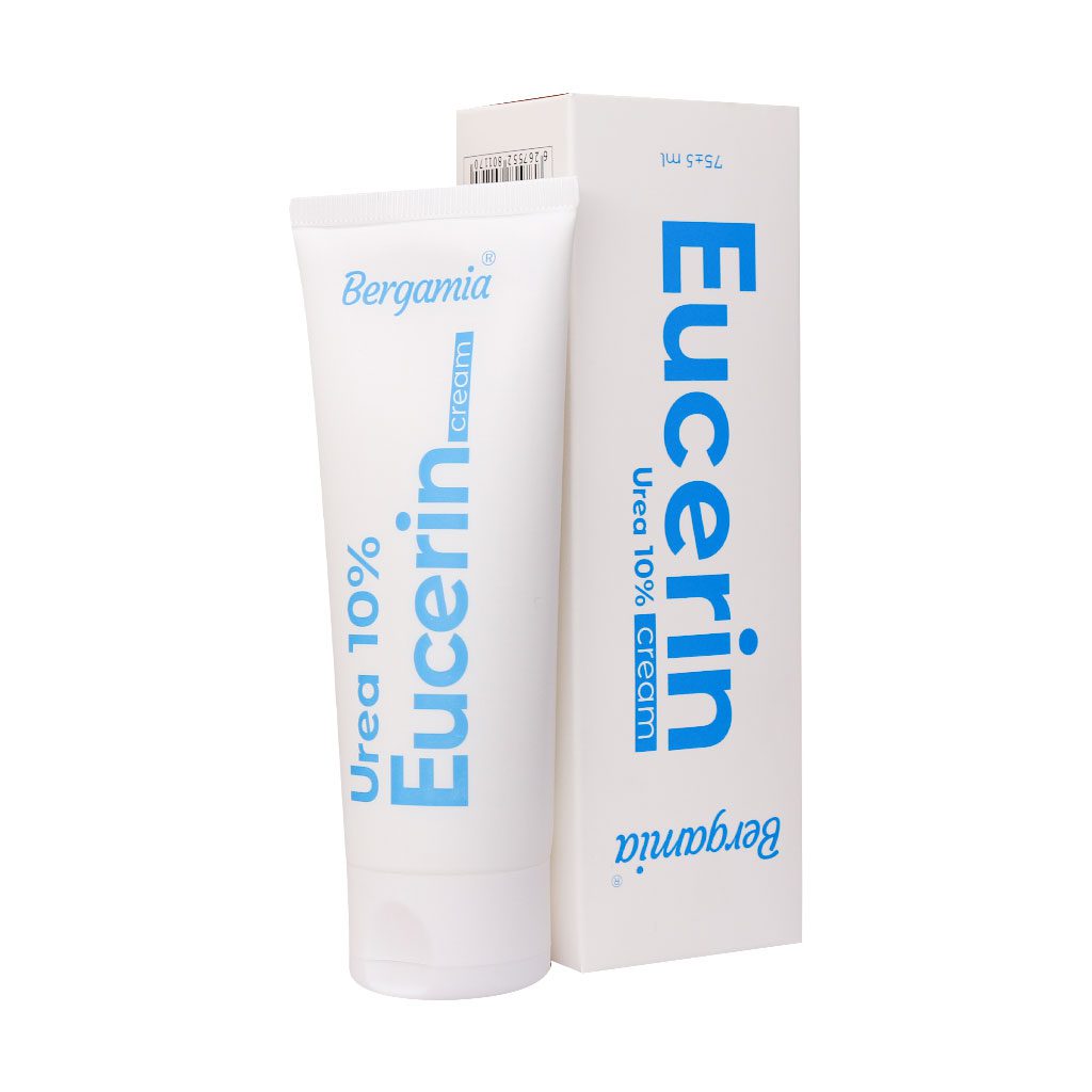 Bergamia-Eucerin-Urea-10-Cream-1.jpg کرم نرم کننده اوسرین و اوره 10 درصد برگامیا (75 میل) - تصویر 1