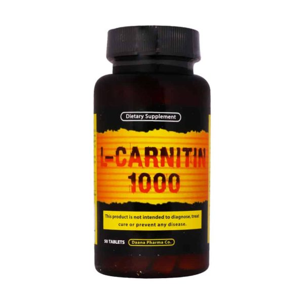 قرص ال کارنیتین 1000 میلی گرم دانا (50 عدد)