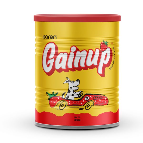 مکمل غذایی کودکان گین آپ با طعم توت فرنگی (300 گرم)
