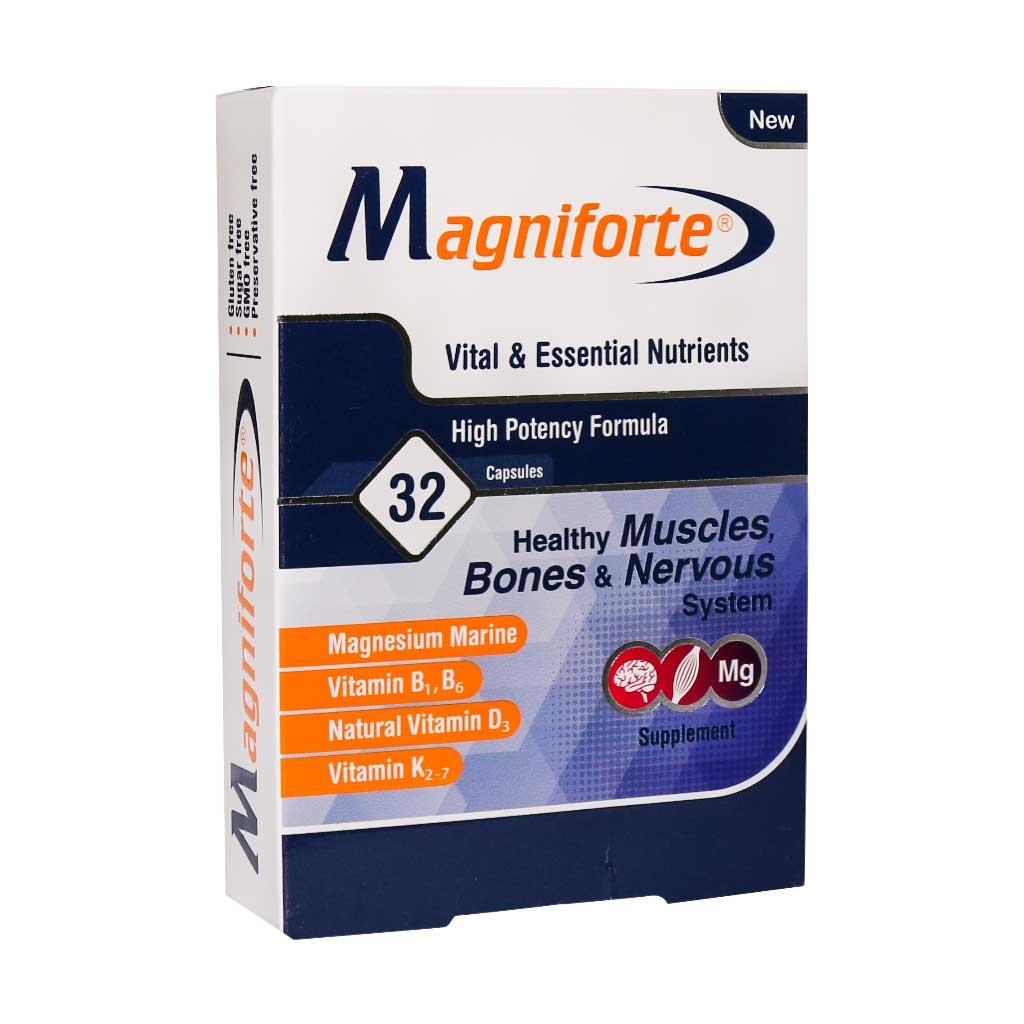 Holistica-Magniforte.jpg کپسول مگنیفورت هولیستیکا (32 عددی) - تصویر 1