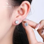 گوشواره نگین دار ژوپینگ