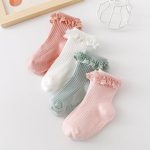 جوراب دخترانه بچه گانه طرح مارسلا - تصویر 3