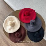 کلاه بچه گانه فرانسوی طرح پوم دار - تصویر 3