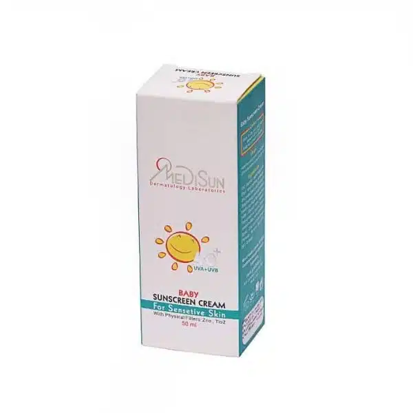 کرم ضد آفتاب کودک مدیسان SPF40 مناسب پوست حساس (50 میل)