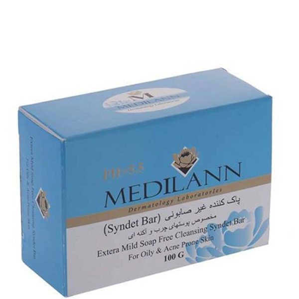 پاک کننده غیر صابونی مدیلن مناسب پوست چرب (100 گرم)