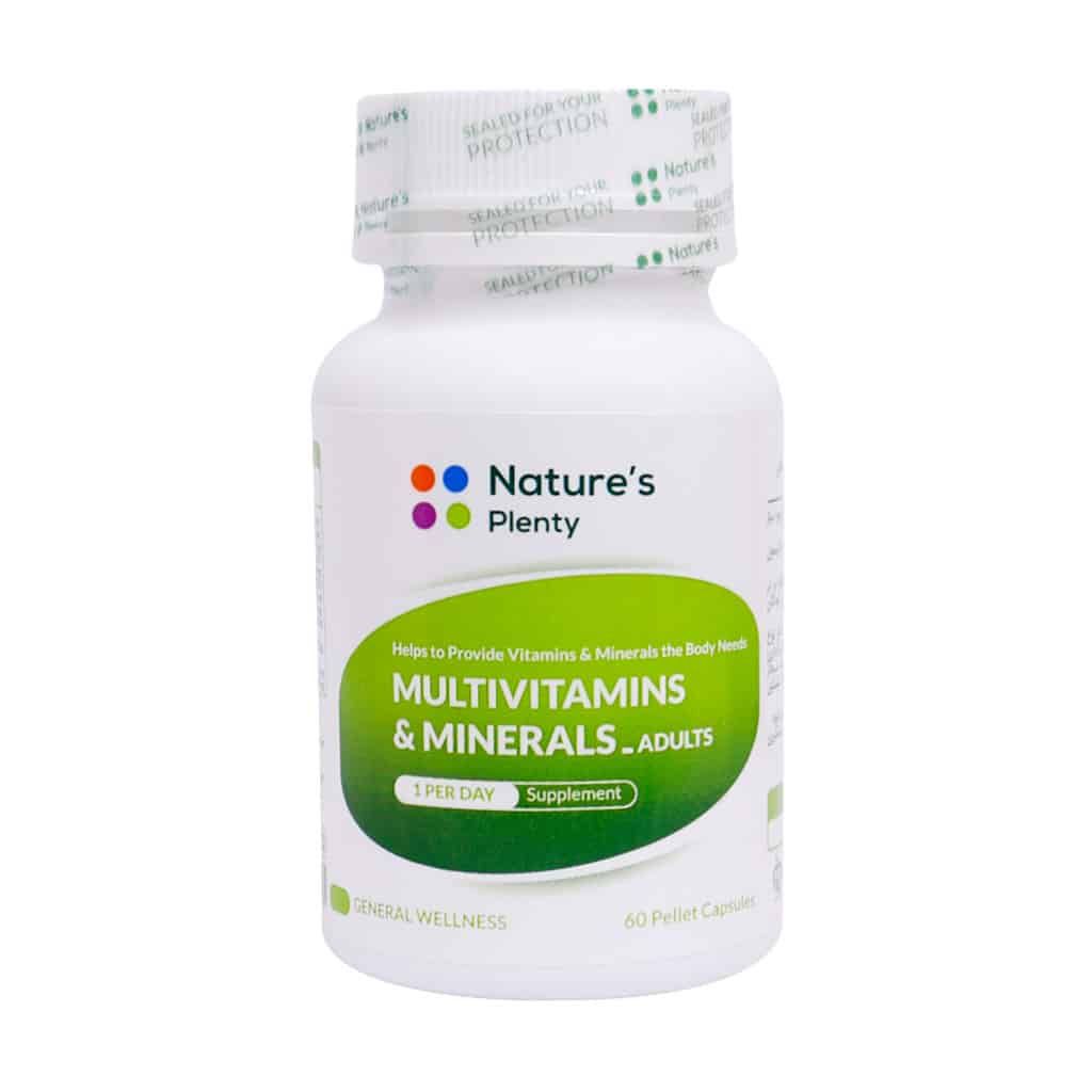 Natures-Plenty-Multivitamin-and-Mineral-60-capsules.jpg کپسول مولتی ویتامین مینرال نیچرز پلنتی (60 عددی) - تصویر 1