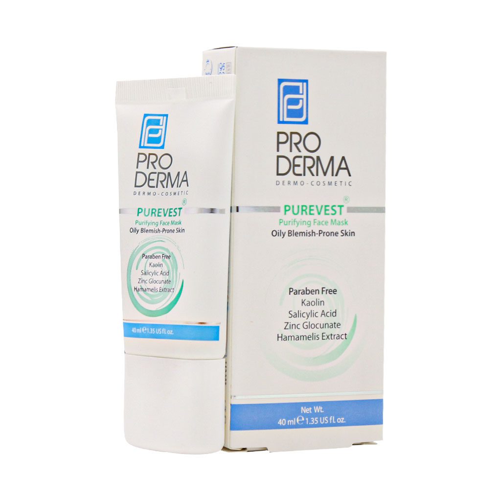 Pro-Derma-Purifying-Face-Mask-40.jpg ماسک پاکسازی کننده پوست صورت پرودرما (40 میلی لیتر) - تصویر 1