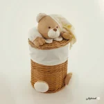 سبد رخت چرک کودک مدل خرس نانان - تصویر 18