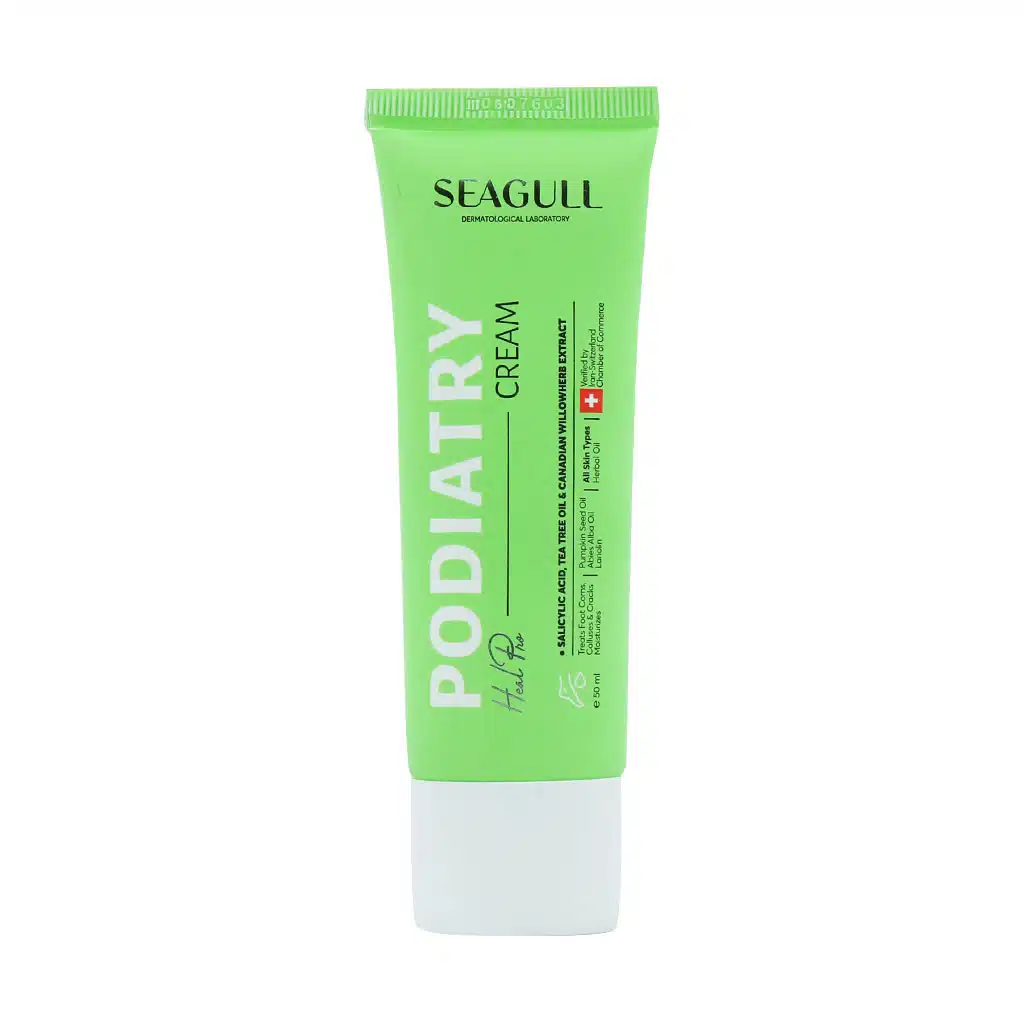 Seagull-Podiatry-cream-50-ml-1.jpg.webp کرم ترک پا سی گل مناسب انواع پوست (50 میل) - تصویر 1